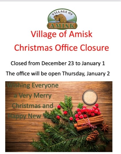 Holiday Office Hours